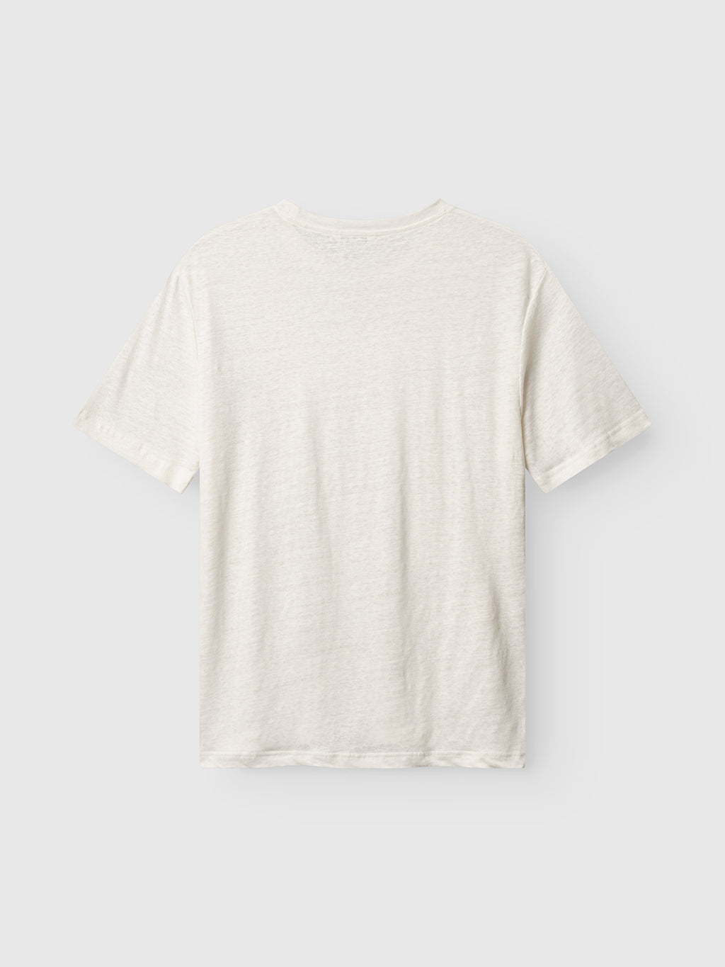 The Gabba GABdune Linen SS T-Shirt in Birch is shown flat against a light gray background, displaying the back and emphasizing its breathable linen fabric.