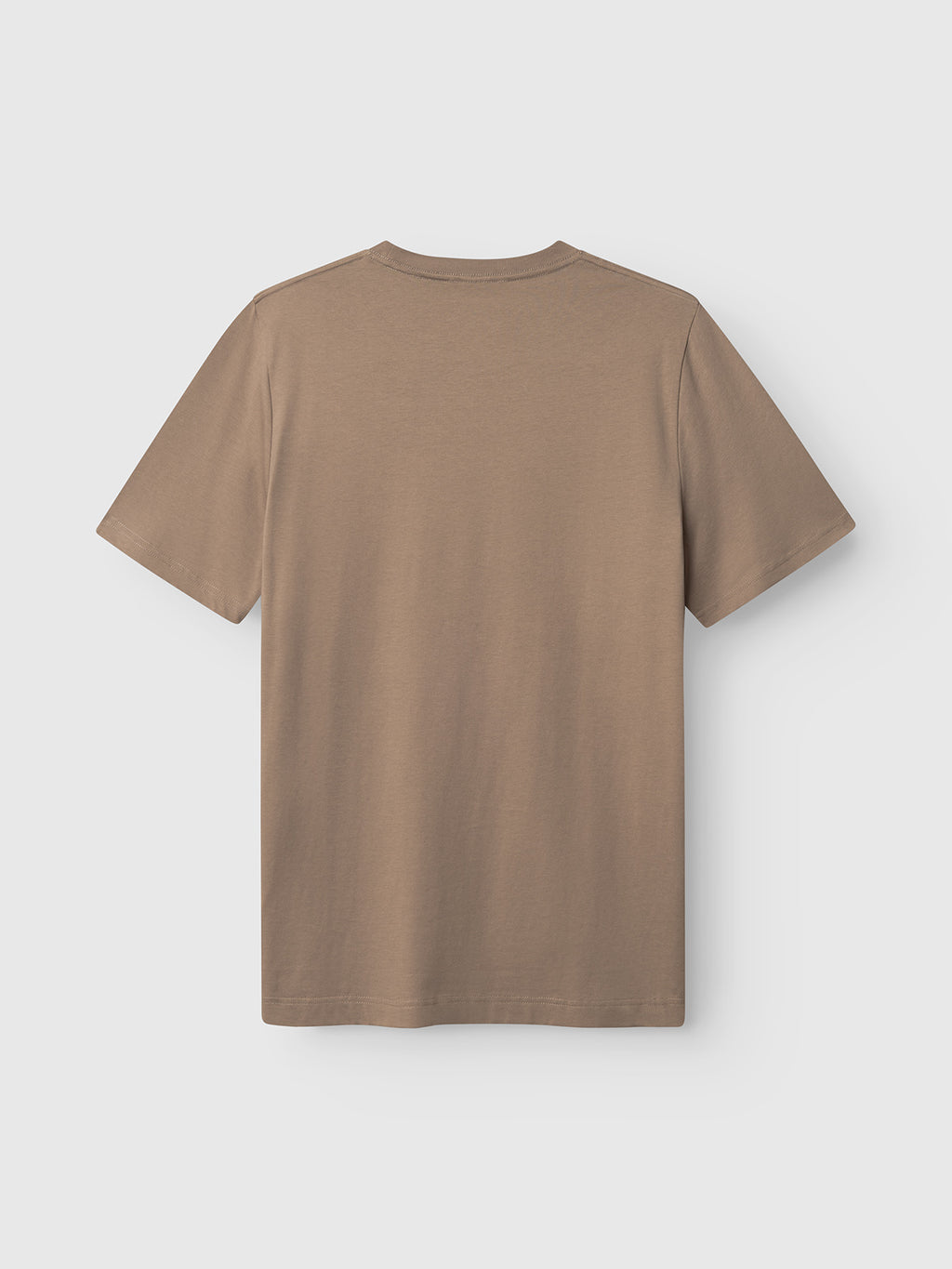 The Gabba GABdune Logo GOTS SS T-Shirt in Fungi, an organic cotton short-sleeve tee, is displayed flat and back-facing on a white background.
