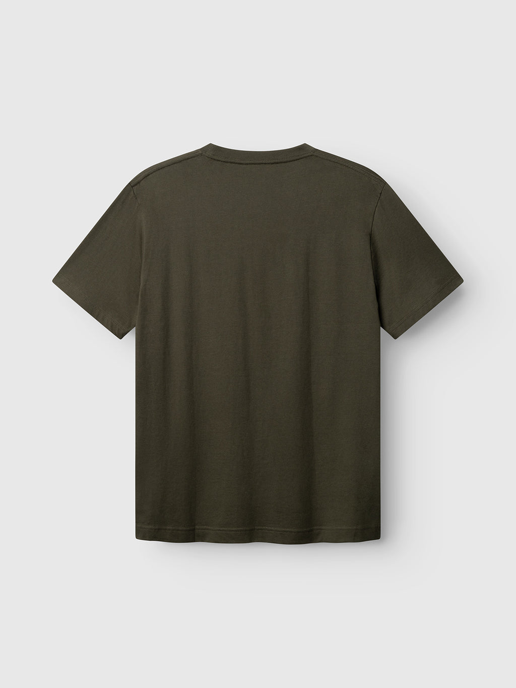 The Gabba GABdune Element GOTS SS T-Shirt in Forest Night is shown laid flat with the back facing up against a light gray background.