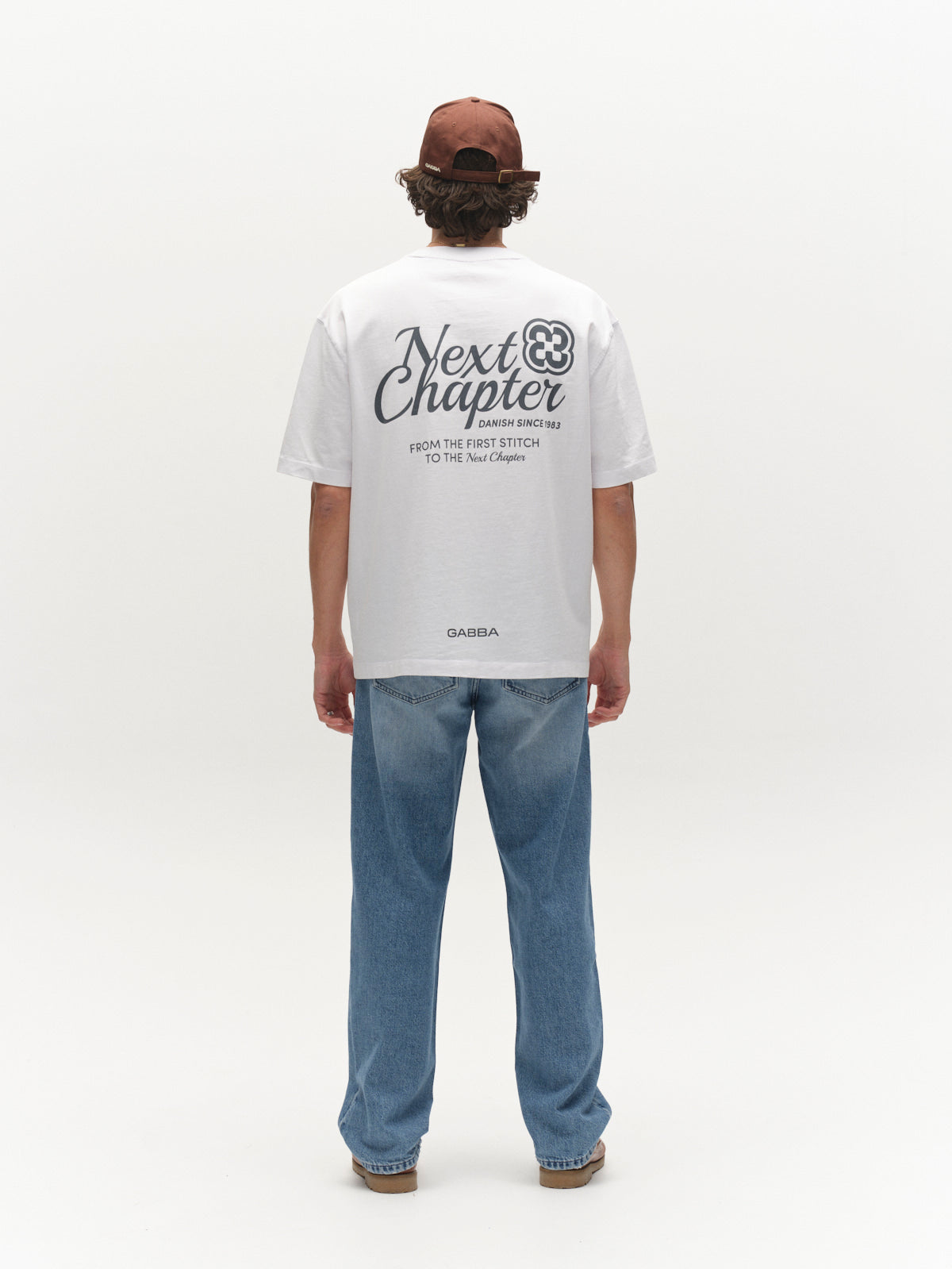 GABlegin Wix Chap Boxy Hour SS T-Shirt - White – Gabba