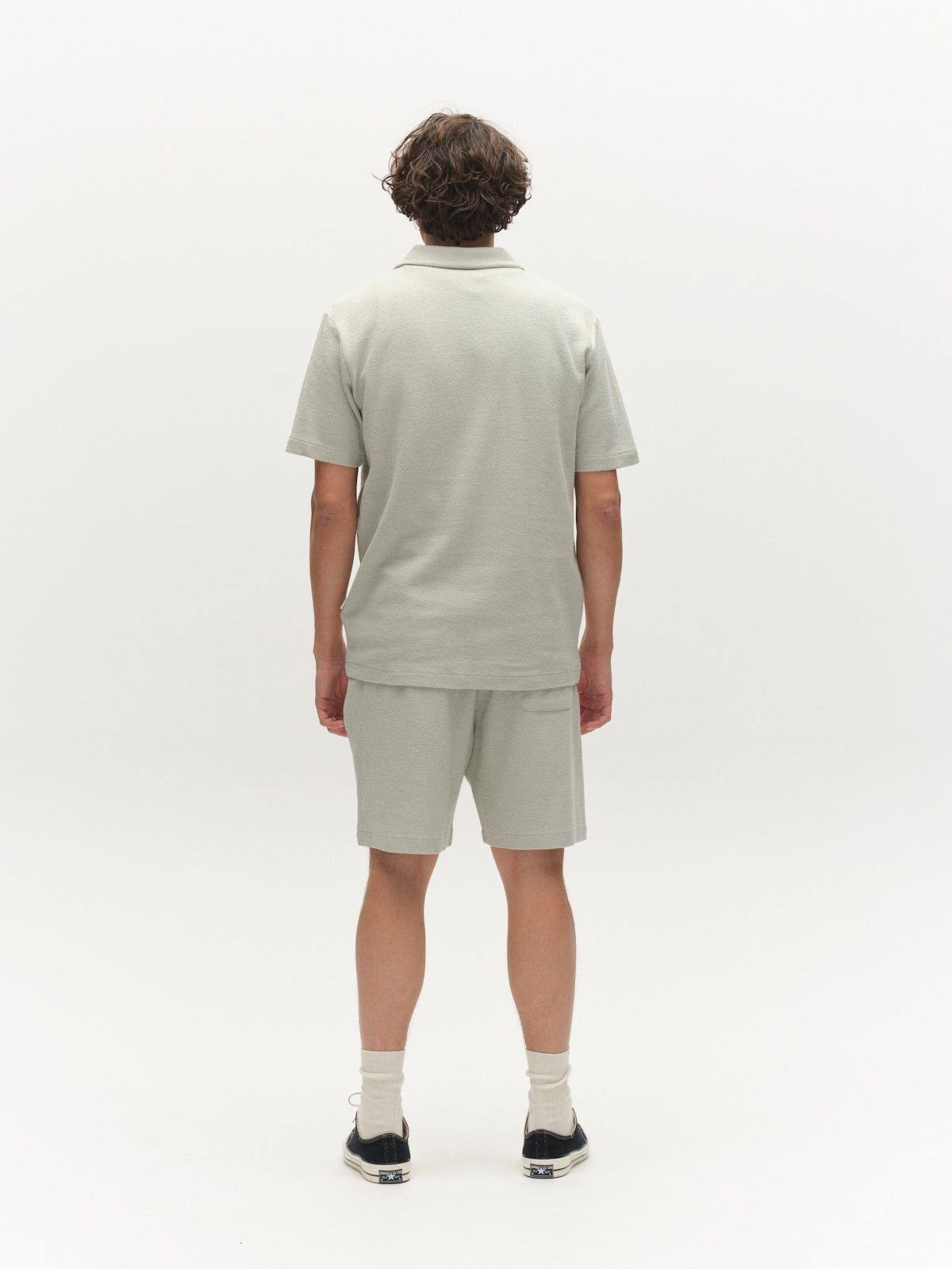 GABtommi Towel Shorts - Mineral Gray – Gabba