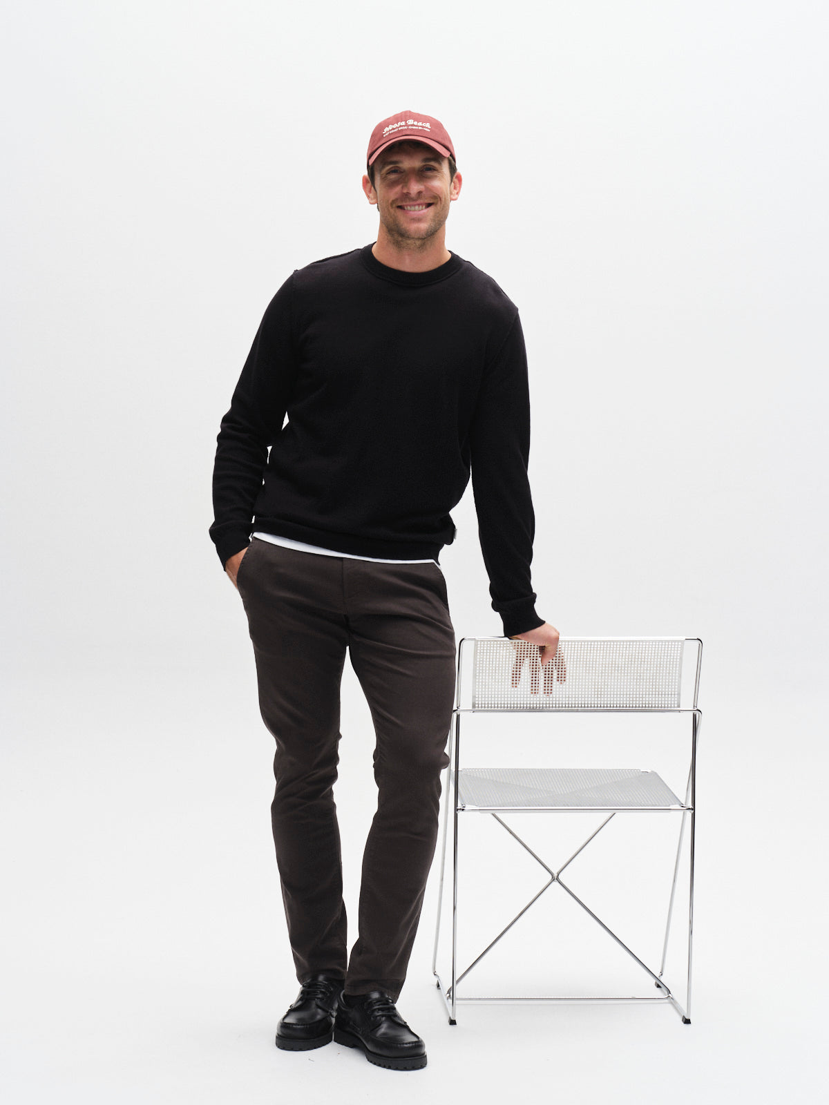 パンツ dhal 25AW Wool Gaba Chino Pants GABpaul K3280 Dale Chino - Charcoal – Gabba