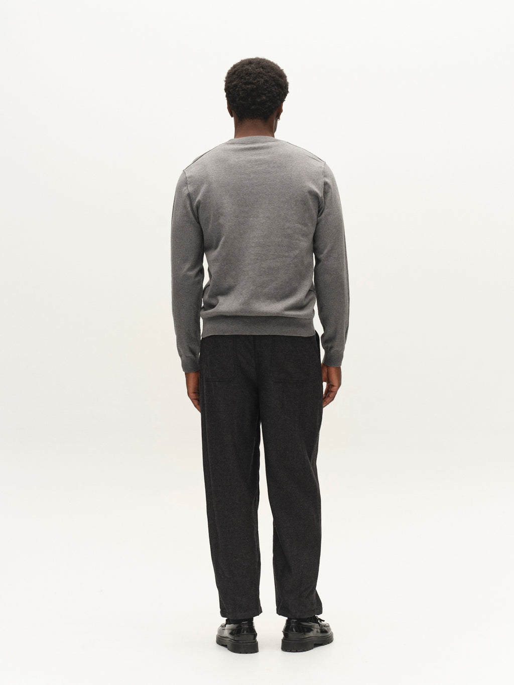 GABfumo Element Spy LS Knit - Grey Mel
