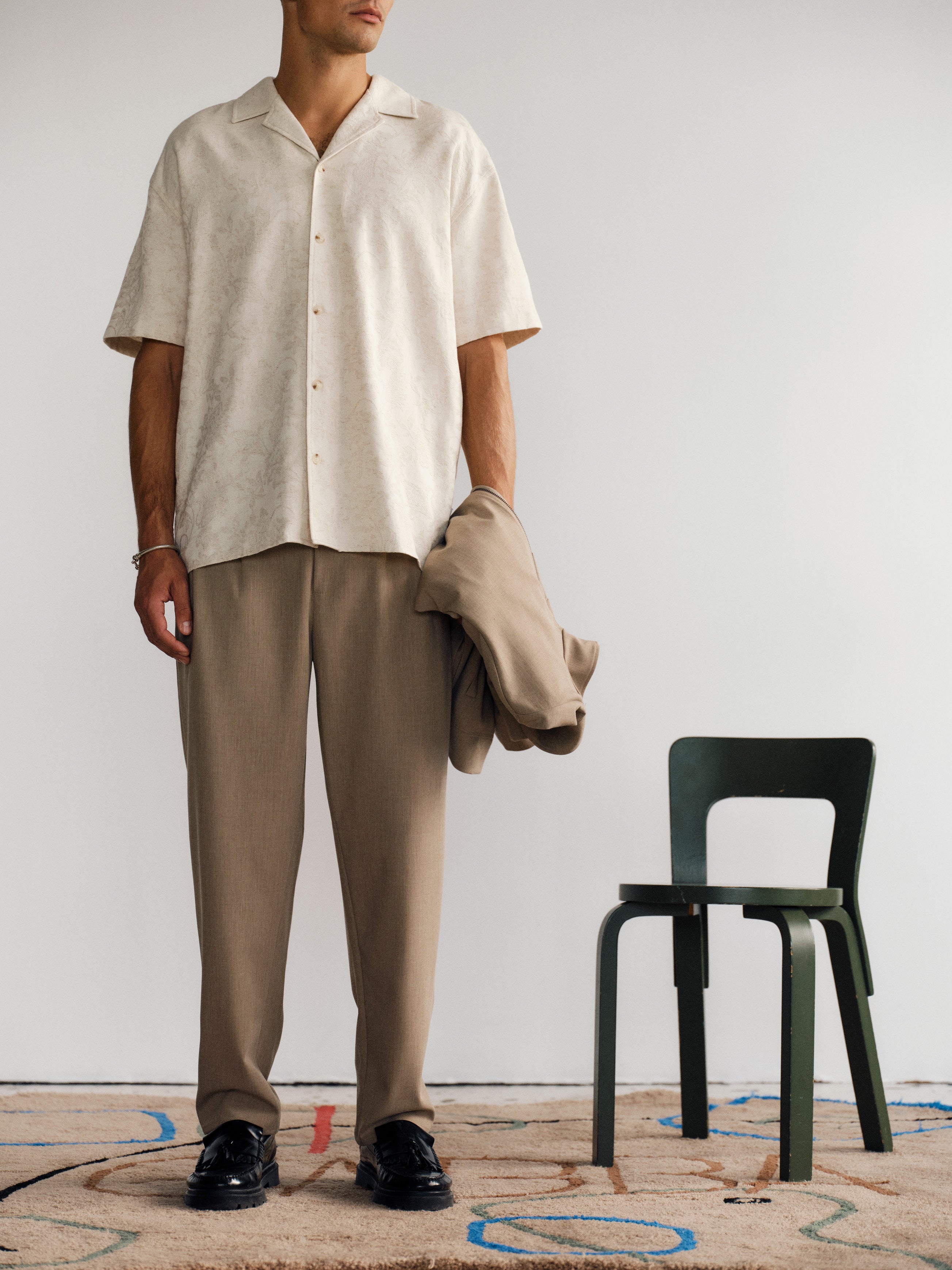 GABjens Over Resort Soft SS Shirt - Ecru – Gabba